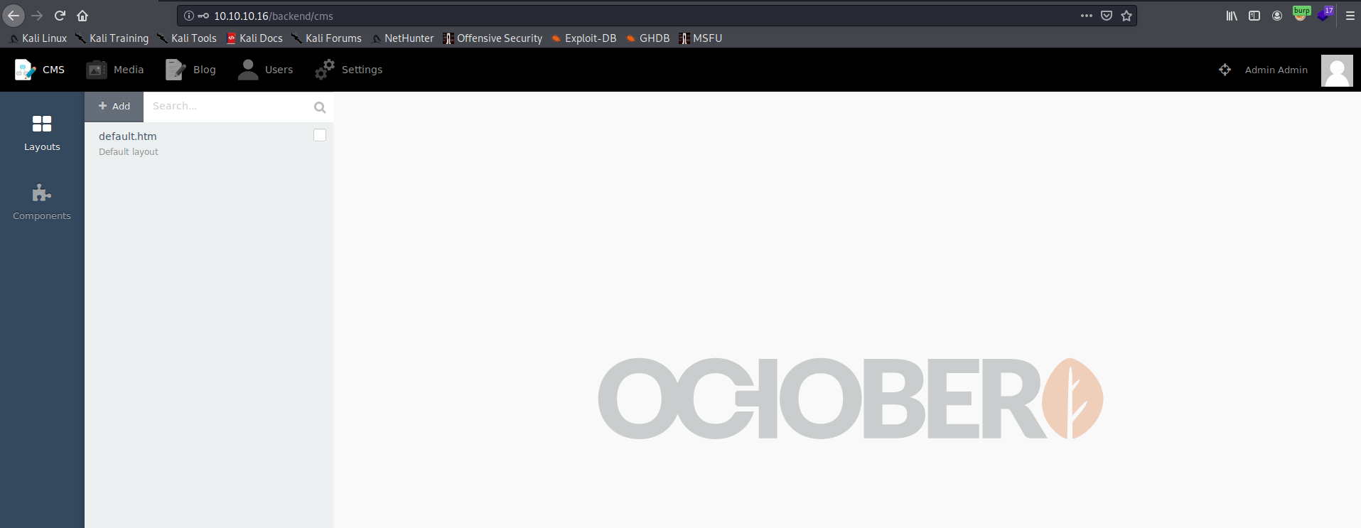 /images/htb-october/october-administration-page.png /images/htb-october/october-administration-page.png